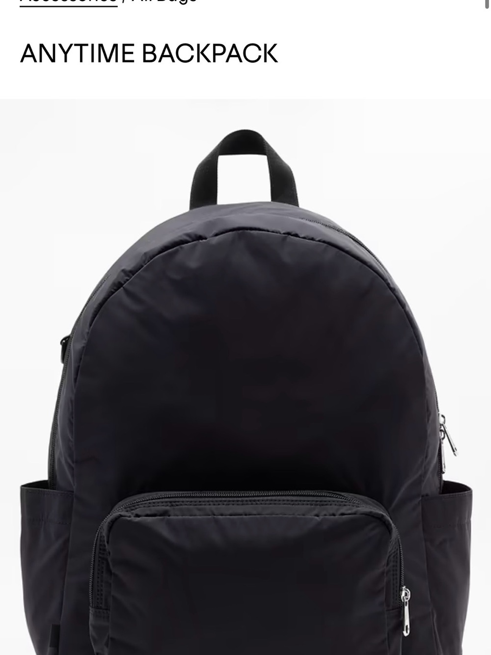 Athleta Anytime Backpack - Black